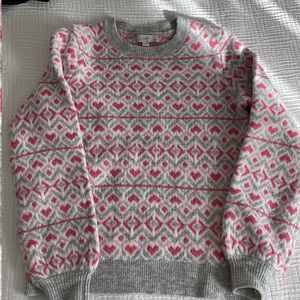Ann Taylor Loft Heart/Valentine sweater